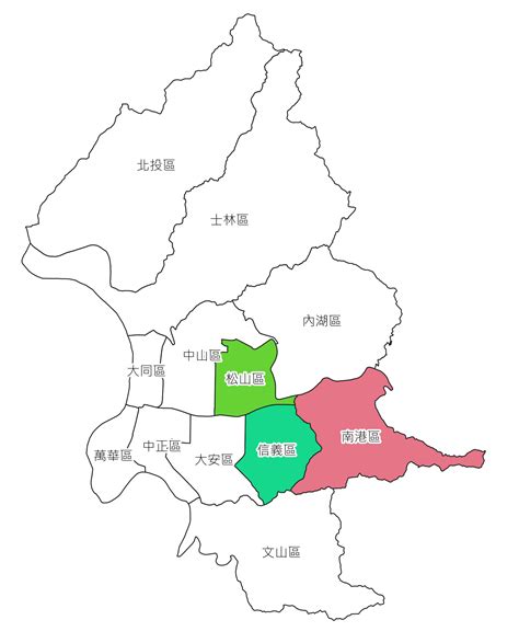 臺北市松山地政事務所 轄區介紹