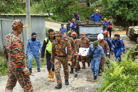 Tanah Runtuh Mayat Tersepit Di Celah Pokok Berselut Kosmo Digital