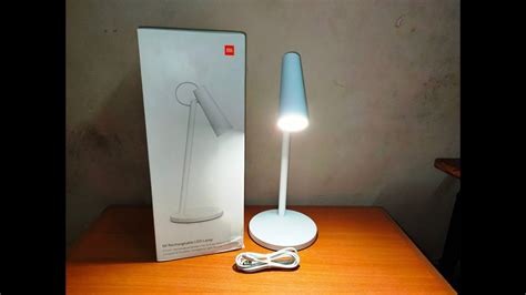 Mi Rechargeable Led Lamp Unboxing Youtube