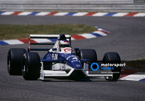 Jean Alesi Tyrrell 019 Ford During Practice German GP Motorsport