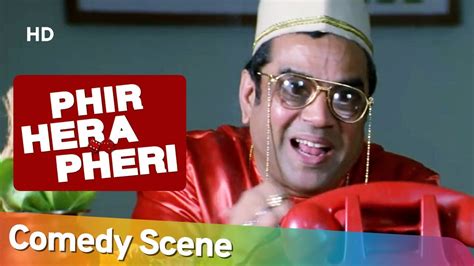 Best Comedy Scene Movie Phir Hera Pheri | Akshay Kumar - Rajpal Yadav ...