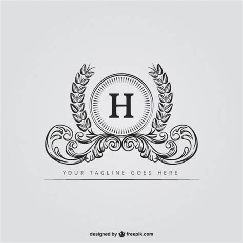 Ornamental Emblem Logo Design