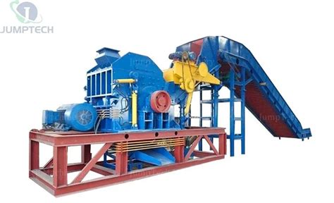 Steel Crusher Machine Jumpmachinerysolid Wastes Recycling Machine