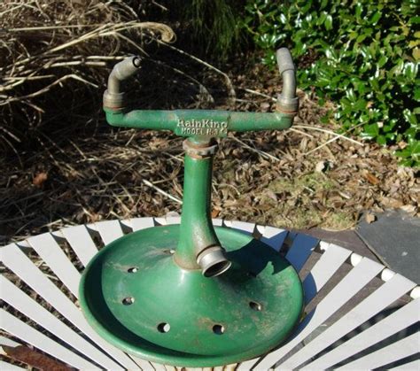 Antique Rain King Lawn Sprinkler Vintage Lawn Sprinkler Etsy Best