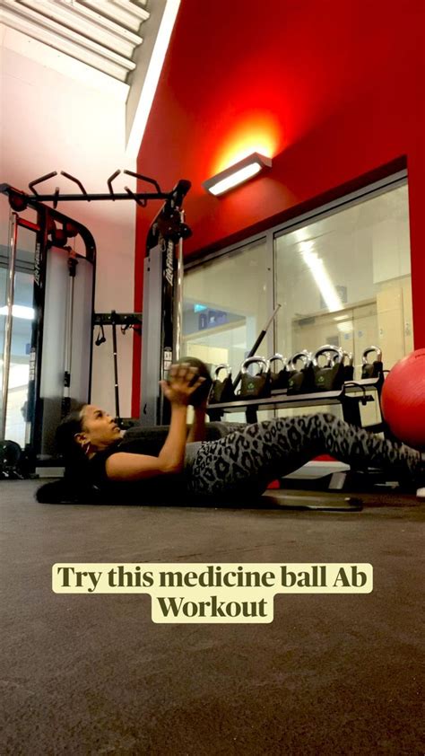 Try this medicine ball Ab Workout