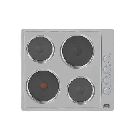 Defy 4 Plate Stainless Steel Hob Hirschs