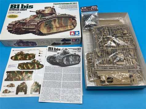 Y132 未組立 TAMIYA タミヤ 1 35 B1 bis GERMAN ARMY ドイツ軍仕様 ミリタリーミニチュアシリーズ NO