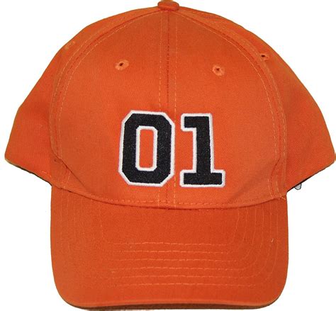 The Dukes Of Hazzard 01 Orange Fitted Baseball Cap Hat Uk