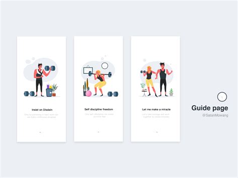 Guide Page By Satanmowang On Dribbble