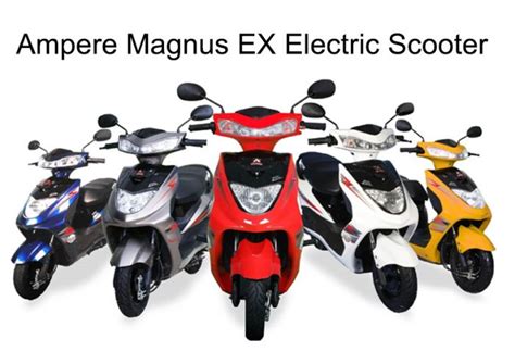 New Ampere Electric Scooter Magnus EX Launched At Rs 69K And 121 Kms