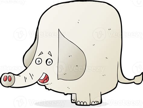 Cartoon Happy Elephant 42549290 Png