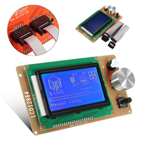 Adjustable Display Lcd D Printer Controller Adapter For Ramps