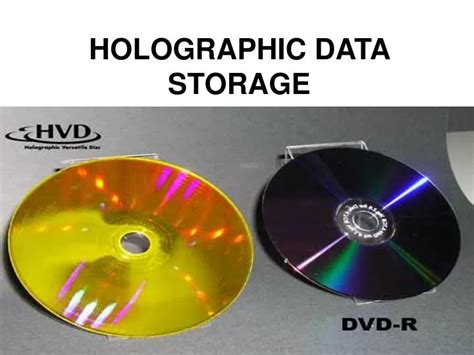 PPT - HOLOGRAPHIC DATA STORAGE PowerPoint Presentation - ID:1553185