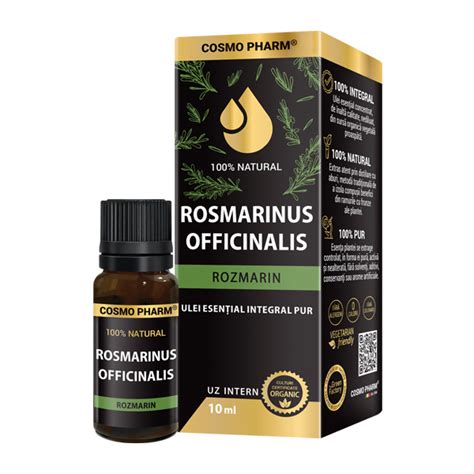 Ulei Esential Integral De Rozmarin 10ml Cosmopharm Dr Max Farmacie