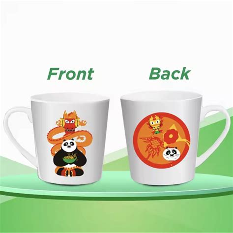 Darlie Kung Fu Panda Exclusive Premium Mug Plate Sets Furniture