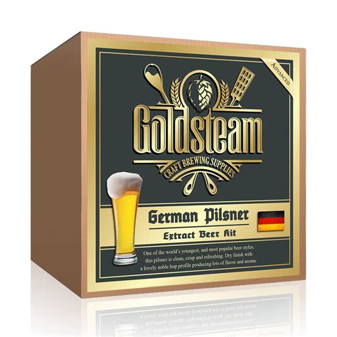 German Pilsner Extract Beer Kit Recipe 5 Gallon Beer Making Kit