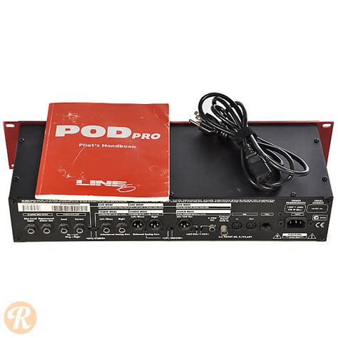 Line 6 POD Pro Rackmount Multi Effect And Modeler Reverb