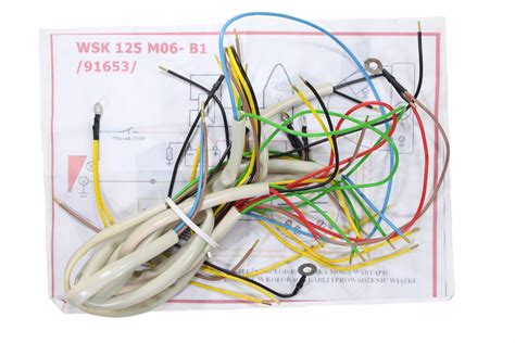 INSTALACJA ELEKTRYCZNA WSK 125 M06 B1 BIAŁA ML WZMOTO PL MMP 23 02 2023