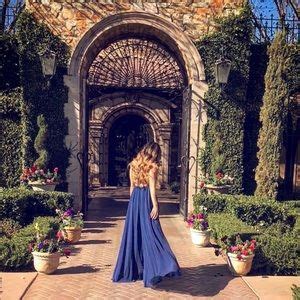 Lulu S Dresses Lulus Mythical Kind Of Love Navy Blue Maxi Dress