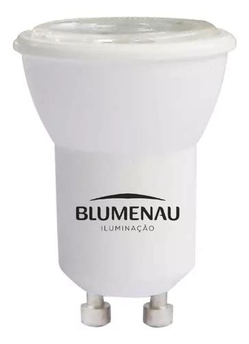 Mini lámpara LED dicroica 4 000 K 3 5 W luz bivolta color blanco