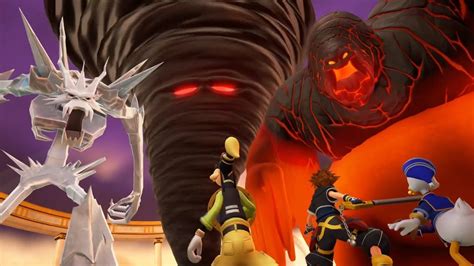 Titans Boss Fight Kingdom Hearts 3 English Dub Hercules World KH3