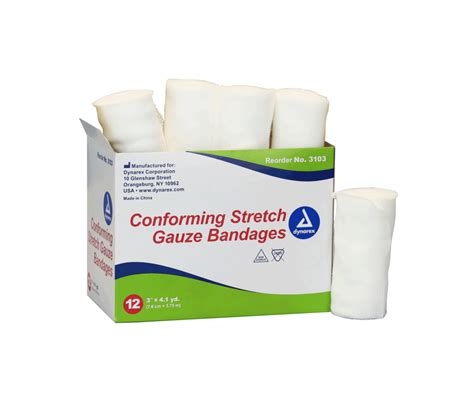 Non Sterile Stretch Gauze X Yards Box First Aid Supplies