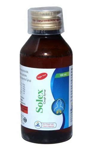 Solex Cough Syrup Bottle Size 100 Ml At Rs 80 Bottle In Sri