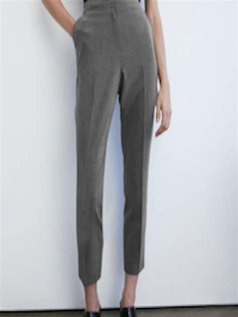 Buy WAREHOUSE Women Slim Fit High Rise Formal Trousers Trousers For