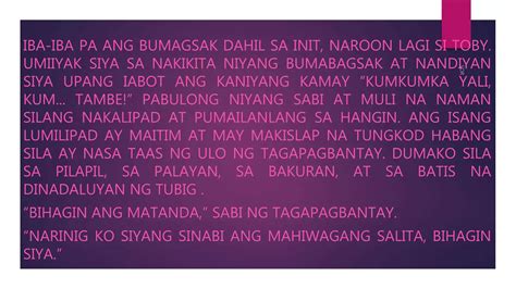 Aralin 31 Liongo Mga Pamantayan Sa Pagsasaling Wika Naglalahad Ppt