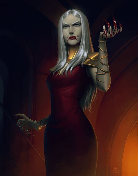 ArtStation - Carmilla of Styria | Carmilla, Styria, Vampire art