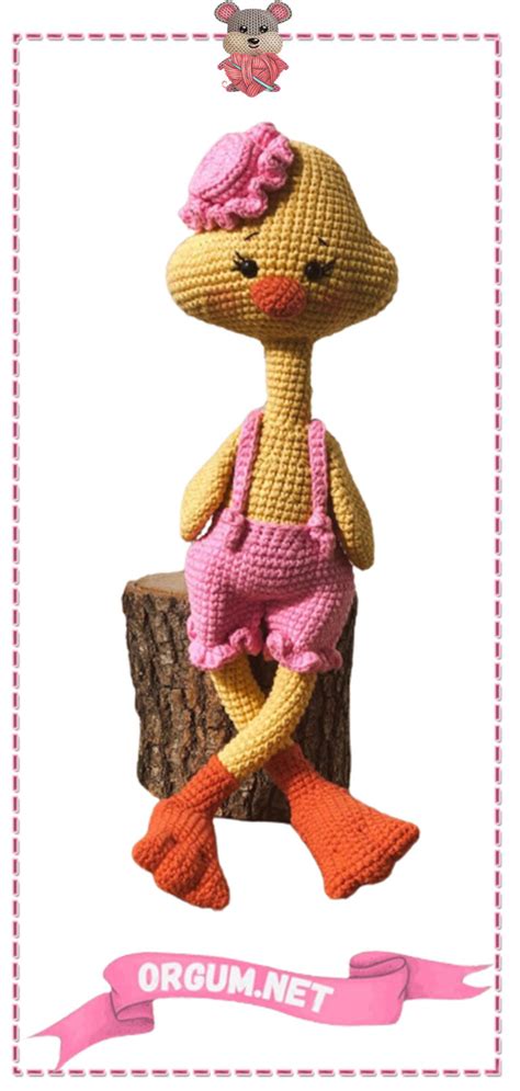 Amigurumi Ördek Tarifi Ve Yapılışı Örgüm