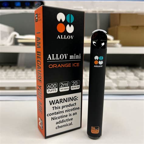 Allov Mini Fume Vape Elux Disposable Pod Disposable Vaporizer E Liquid