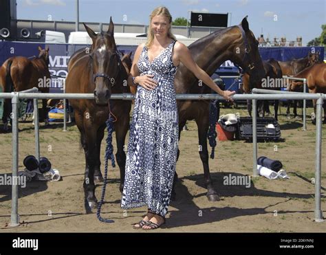 Jodie Kidd Pictured Attending Mint Polo In The Park At Hurlingham Park