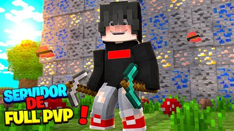 Servidor Minecraft Full Pvp Rank Up Warp Mina Clans X