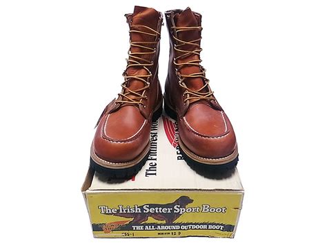 Red Wing Irish Setter 855 Insulated 1982 S Nosデッドストック レッドウイング Luby S （ルビーズ）