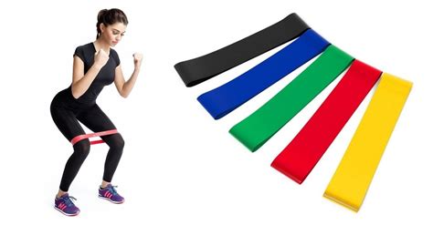 5 Pack Precision Mini Exercise Bands