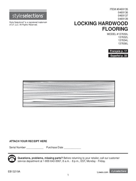 Fillable Online Locking Hardwood Flooring Readkong Fax Email Print