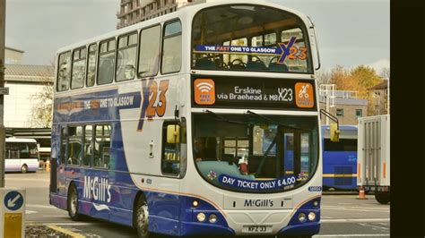 Mcgills Buses Daf Db250 Wright Pulsar Gemini Bus Number I6904route X23