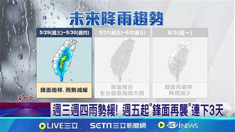 大雷雨狂轟西半部 防瞬間降雨 竹苗中淹水警戒｜三立新聞網 Youtube