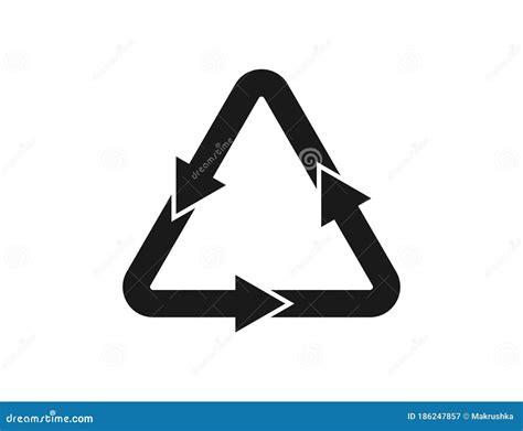 Recycling Arrows In Triangle Cycle Of Ecological Conversation Recycle