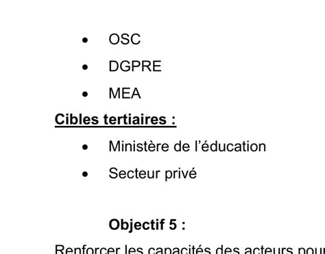 Rapport Document De Plaidoyer Sur La GIRE Policy Commons