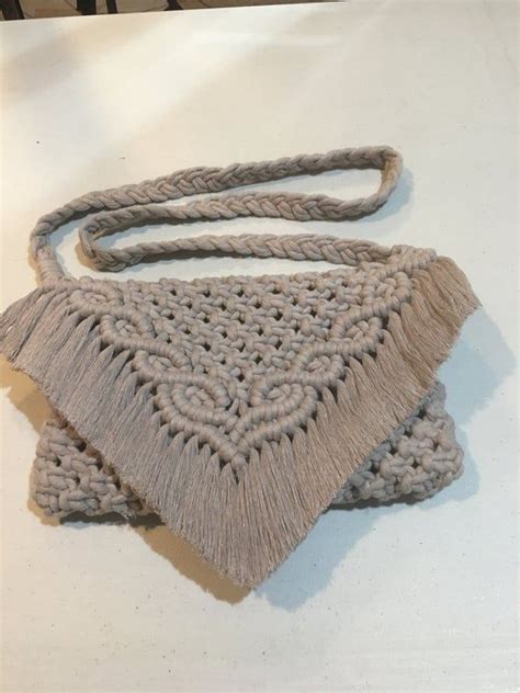 Macrame Purse Macrame Hand Bag Bohemian Purse Macrame Shoulder Bag