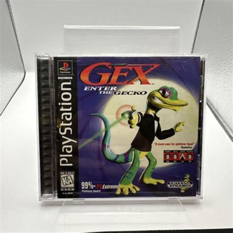 Gex Enter The Gecko Sony PlayStation 1 1998 PS1 Complete W Reg