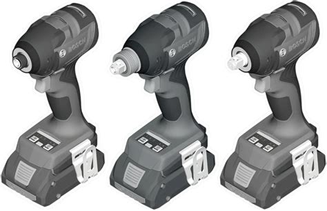 Bosch Gds Professional 18v 210 C Cordless Impact Wrench User Manual