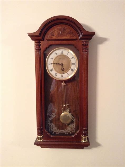 Vintage Wooden Grandfather Clock
