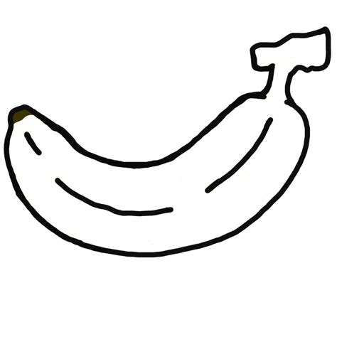 Banana Fruit Line Art 13994194 Png