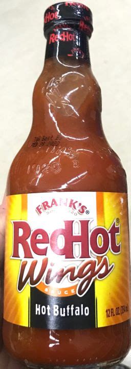 354ml Franks Hot Buffalo Red Hot Wings Sauce Lazada Ph