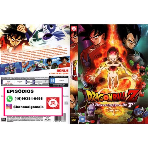 Dvd Dragon Ball Z O Renascimento De Freeza Shopee Brasil