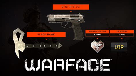 gratis 50 000 armas y códigos VIP para Warface