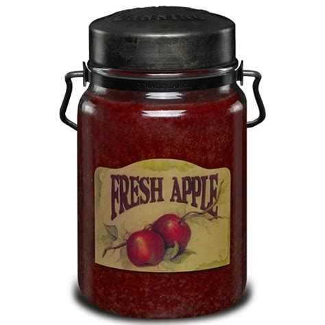 Mccalls Candles 26 Oz Fresh Apple Ts With 1 Y And 2 Zs